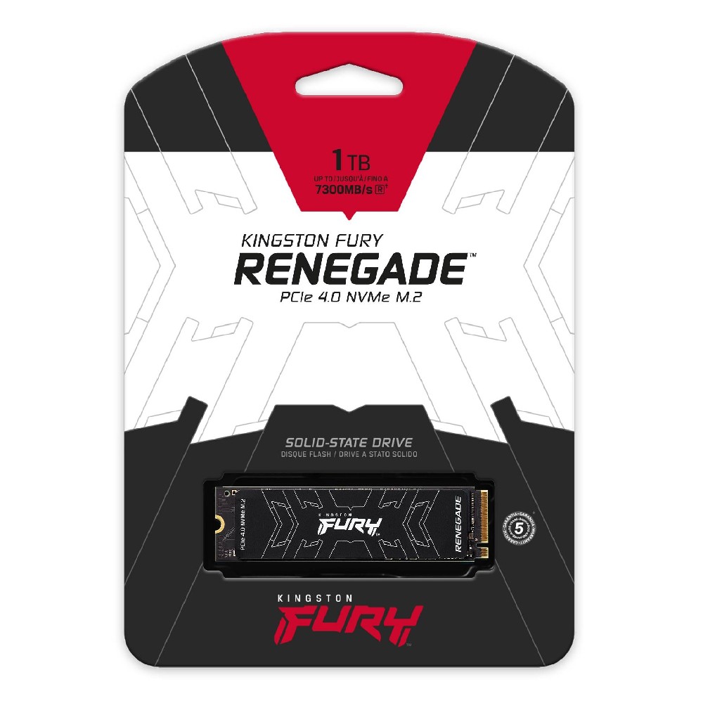 Kingston FURY Renegade PCIe 4.0 NVMe M.2 SSD For gamers, enthusiasts and power users