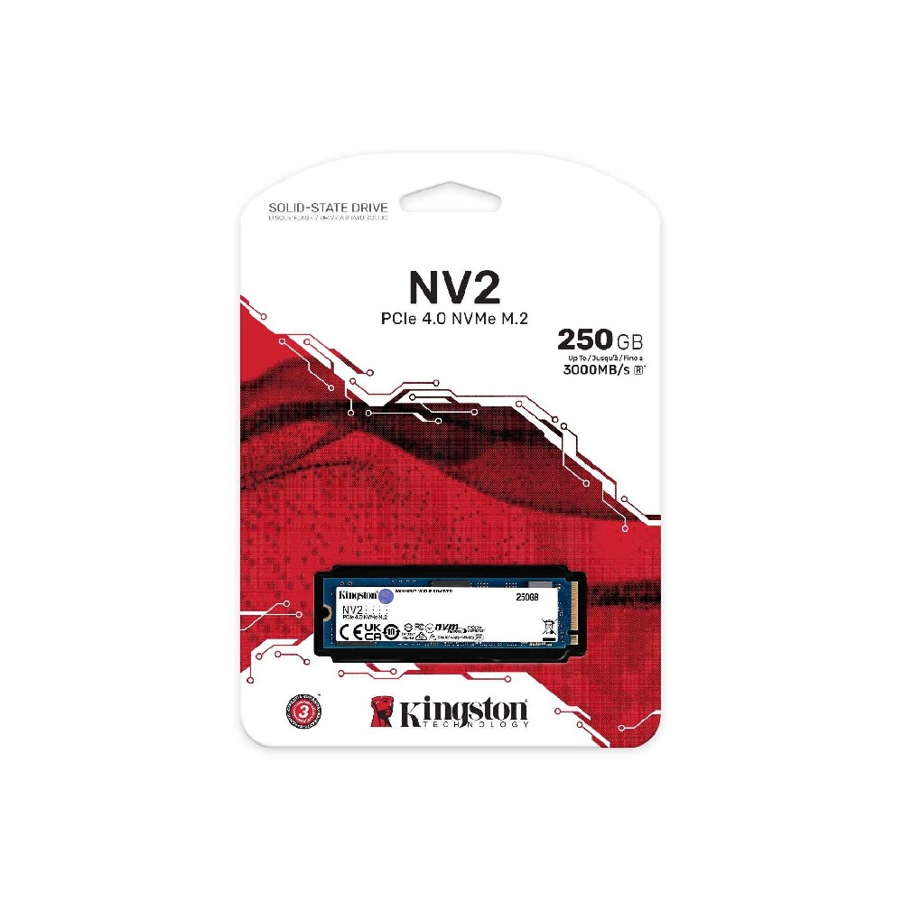 Kingston NV2 PCIe 4.0 NVMe SSD More performance for thin laptops and systems