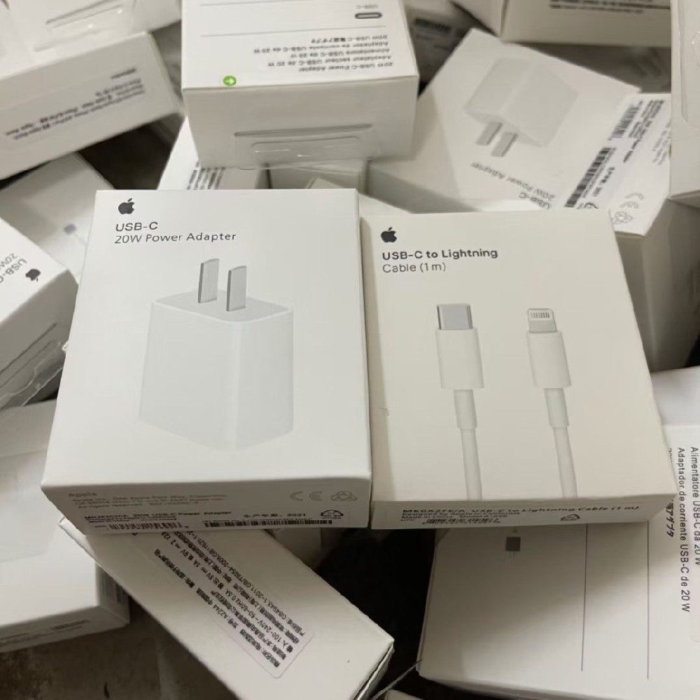 Apple 20W original charger set