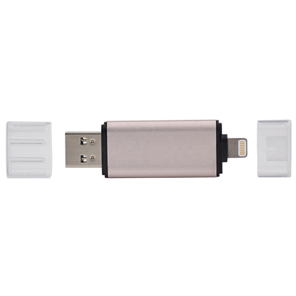 Metal USB Flash Drive Custom USB Pendrive for iPhone