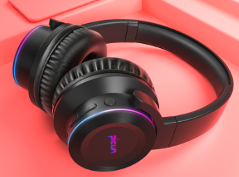 Picun B9 Touch Control LED RGB Light Stereo Bass Wireless Bluetooth Headphones Headset